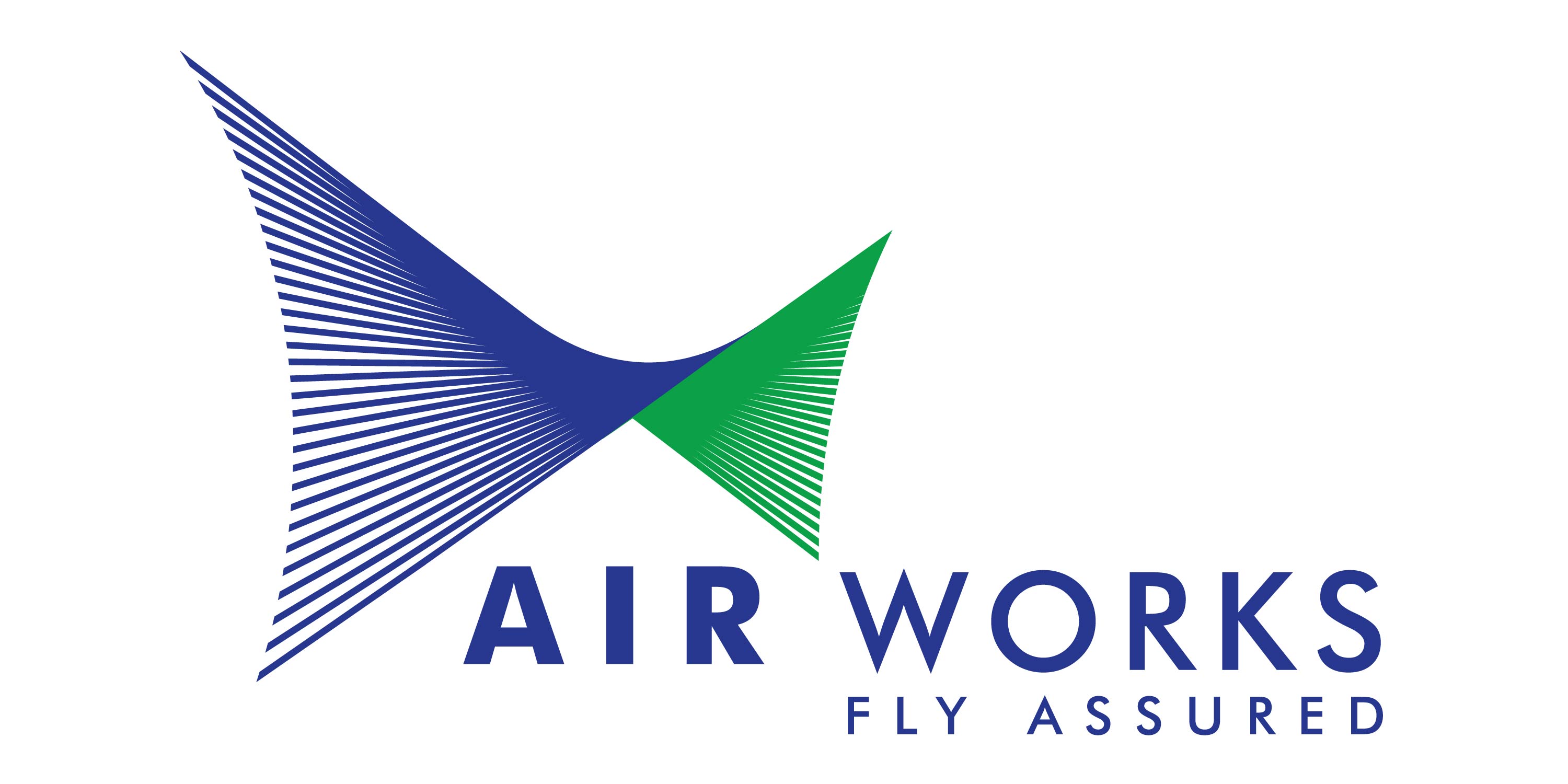 Air Works航空公司使用新品牌標志設(shè)計刷新品牌標識