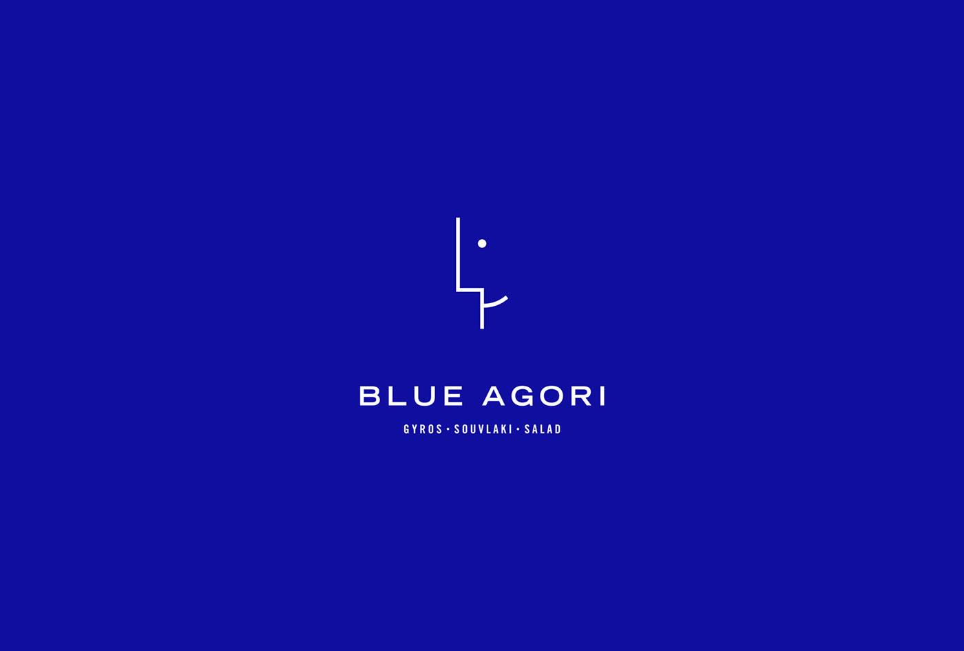 BLUEA AGORI美食吧VI形象設計