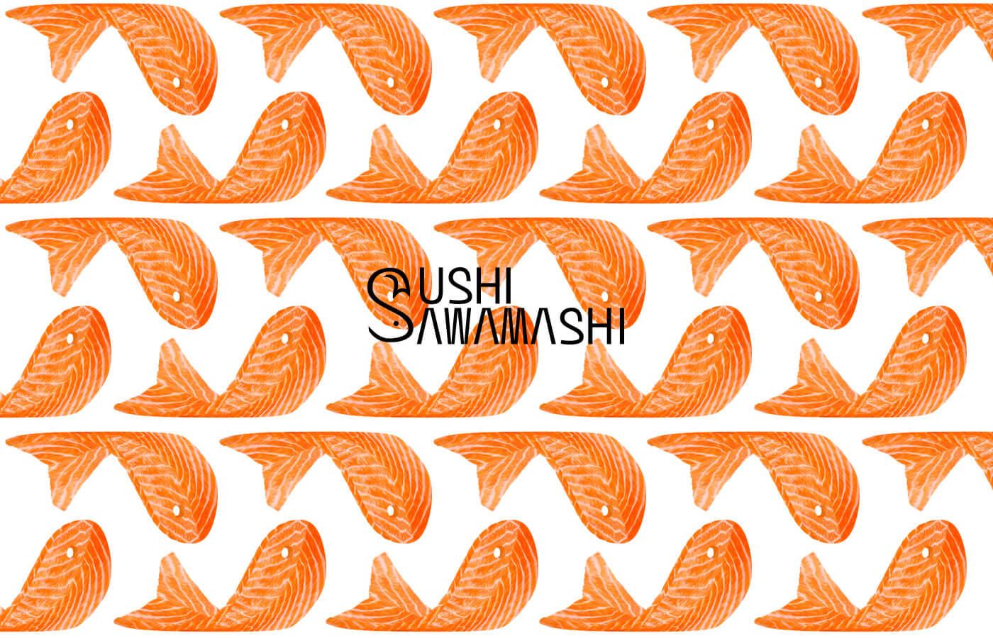 Sawamash 壽司LOGO設(shè)計
