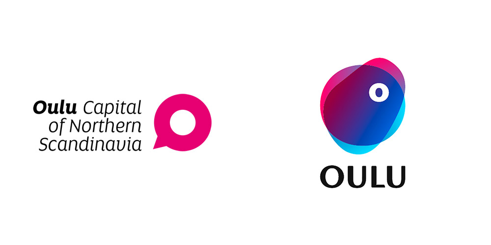 Oulu LOGO新舊對(duì)比，之前和之后